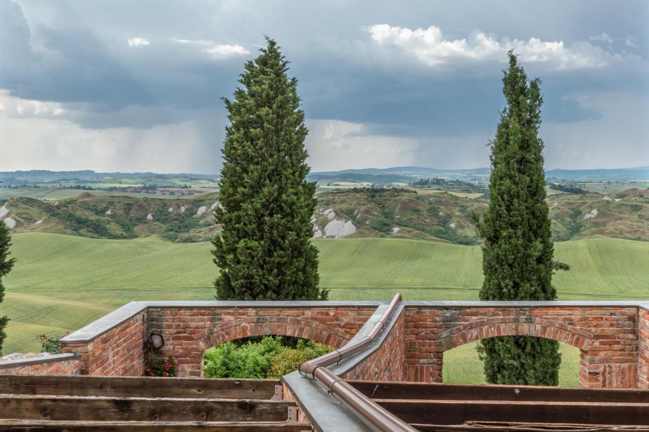 Tuscany Balcony: Crete Senesi Casetta Eksteriør bilde