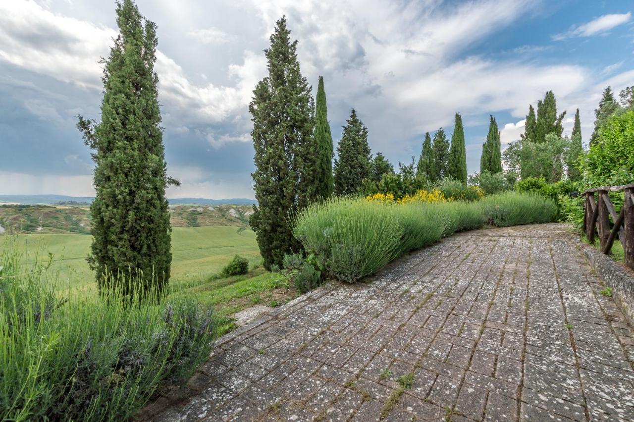 Tuscany Balcony: Crete Senesi Casetta Eksteriør bilde