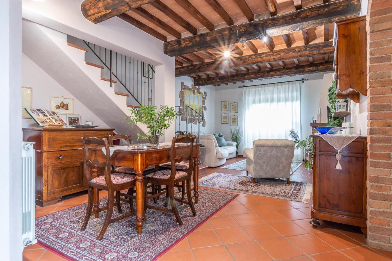 Tuscany Balcony: Crete Senesi Casetta Eksteriør bilde