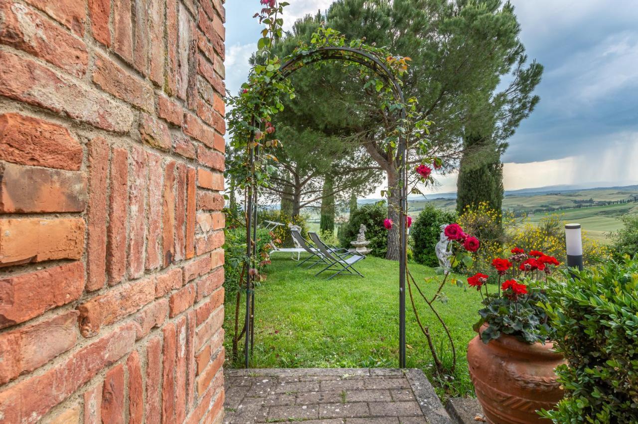 Tuscany Balcony: Crete Senesi Casetta Eksteriør bilde
