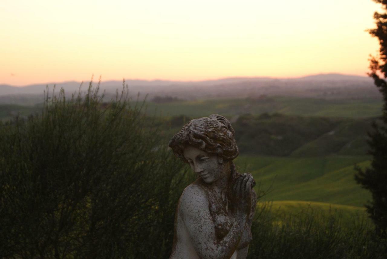 Tuscany Balcony: Crete Senesi Casetta Eksteriør bilde